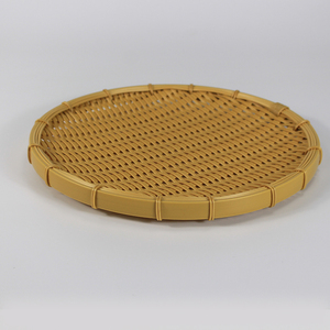 Panier de rangement en bambou tissé à la main pour aliments, fruits, légumes, collations, pain, emballage en cartons - Product Image 6