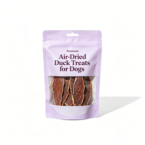 Tiras de Carne de Pato Secada al Aire Bajas en Alérgenos <span class=keywords><strong>para</strong></span> <span class=keywords><strong>Perros</strong></span>, Sin Granos, Alta Absorción, Premio Diario y Snack de Entrenamiento <span class=keywords><strong>para</strong></span> Mascotas - Product Image 2