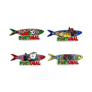 Portugal Custom Shape Refrigerator Magnet Art Deco Fridge Weeding Decoration Galo De Barcelos Rooster Fish Souvenir Magnets - Product Image 4