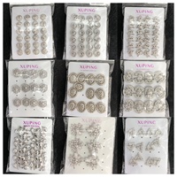 Xuping Sieraden Groothandel Koperen Oorbellen Cartoon Fruit Dieren Bloem Mode Trendy Dames Oorbellen CZ Kristal Studs Oorbellen