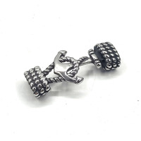 Crochets d'ancrage en acier inoxydable incurvés à Double trou pour bracelet en cuir fermoir de connecteur fabrication de bijoux résultats bricolage