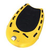 Planche de sauvetage gonflable de 170 cm, planche de sauvetage pour sauveteur, planche de surf pour l'extraction sur les vagues, planche de jet ski gonflable