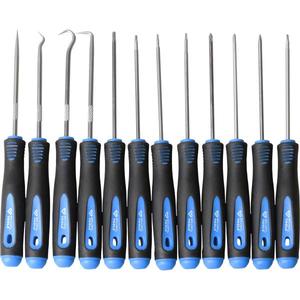 BRILLIANT <b>TOOLS</b> - BT542080 <b>Hook</b> and screwdriver set (12 pcs.) - EAN 4042146866702 ENGINE AND TIMING SET - Product Image 1