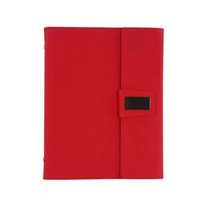 2026 Customized Color Eco Friendly Luxury <b>A5</b> Executive <b>Diary</b> Silk Screen Printed Leather Metal Buckle Gift Set Business - Product Image 4