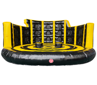 Jeu de sport gonflable commercial Zone de combat gonflable Jeux mécaniques de défi gonflable à vendre