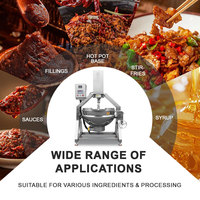 Fabricant de marmite de cuisson industrielle automatique à agitation planétaire pour sauces à haute viscosité
