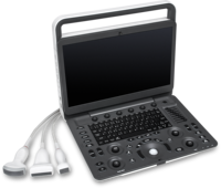 Échographe vétérinaire portable SonoScape E1 E1V avec une sonde pour la gestation animale et le diagnostic général