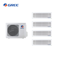 Système de climatisation central multi-split Gree 220V 60HZ double 2 3 4 zones Ton HP, unité de climatisation Gree Midea VRF VRV Inverter