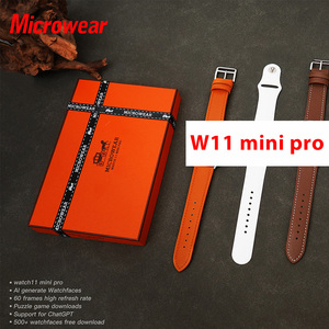 Reloj Inteligente Cuadrado Microwear <span class=keywords><strong>Serie</strong></span> 11 S11 AMOLED con Asistente de Voz Magnético con IA, SIM 4G, Monitor de Frecuencia Cardíaca, Seguimiento del Sueño y Actividad Física - Product Image 5