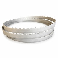 Lame de scie à ruban bimétallique pour atelier, anti-fracture, large compatibilité, pour différents matériaux métalliques et bois