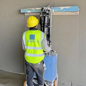 Factory Directly Supply Small <strong>Rendering</strong> <strong>Machine</strong> Wall <strong>Plastering</strong> Semi-Automatic Wall Cement <strong>Plastering</strong> <strong>Machine</strong> - Product Image 1