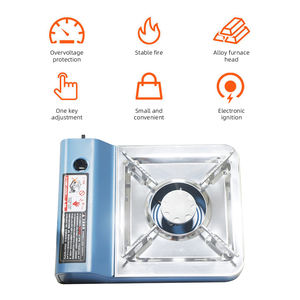 Chine Vente en gros extérieur Barbecue Buffet Camping Cuisinière portable Petite cuisinière à brûleur unique Cuisinière à gaz butane - Product Image 4