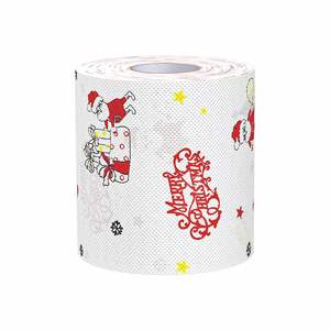Rouleau de <span class=keywords><strong>papier</strong></span> <span class=keywords><strong>toilette</strong></span> père noël grande capacité festif pour l'utilisation de la semaine de noël <span class=keywords><strong>papier</strong></span> <span class=keywords><strong>toilette</strong></span> coloré 2 plis - Product Image 4