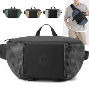 WePower Sac de poitrine 14 pouces avec bandoulière réglable, poche intérieure zippée, sac de randonnée unisexe pour l'extérieur - Product Image 4