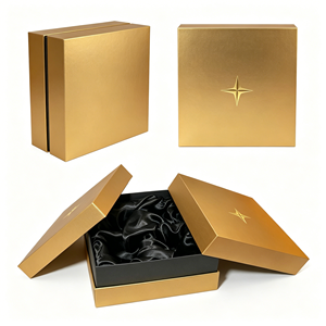 Luxury Foldable Rigid Paper Wine Gift <b>Box</b> Custom Printed Magnetic Packaging for Whiskey <b>Bottle</b> and Wine <b>Bottle</b> - Product Image 4
