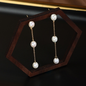 <span class=keywords><strong>Orecchini</strong></span> pendenti di perle d'acqua dolce naturali originali <span class=keywords><strong>orecchini</strong></span> classici <span class=keywords><strong>con</strong></span> nappine in argento S925 <span class=keywords><strong>orecchini</strong></span> <span class=keywords><strong>con</strong></span> perle fatte a mano - Product Image 4
