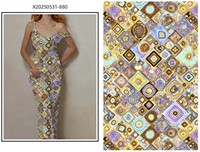 Tissu Somali Bati Baati, mode africaine, prix plus bas, imprimé numérique, 100% rayonne, 35/6 pouces, ZR503, pour robe et vêtements pour femmes