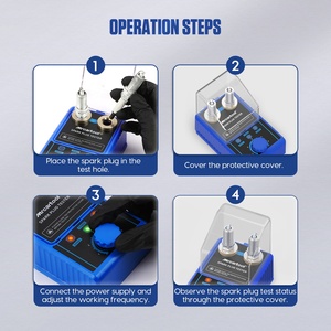 Probador de bujías para automóvil MRCARTOOL con ajuste automático para vehículos de 12V y amplio rango de frecuencia de funcionamiento - Product Image 5