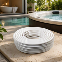 Tuyau PVC blanc flexible de 2 pouces pour spa jacuzzi 3 personnes, prix du tuyau PVC de 2 pouces, tuyau flexible PVC de 2 pouces