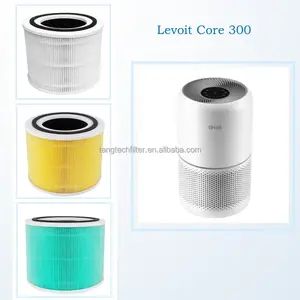 Bộ Lọc Levoit Core 300 H12 H13 Bộ Lọc Than Hoạt Tính 3 Trong 1 Bộ Lọc Lọc Không Khí Thay Thế Hepa Thật