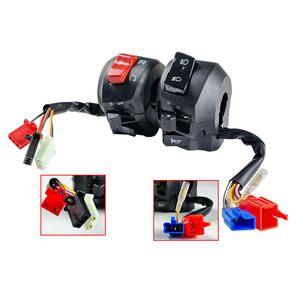 Commutateur de commande gauche et droite Poignée de siège Commutateur de combinaison de clignotant pour le Vietnam <span class=keywords><strong>Moto</strong></span> Yamaha Old Wave Scooter - Product Image 3