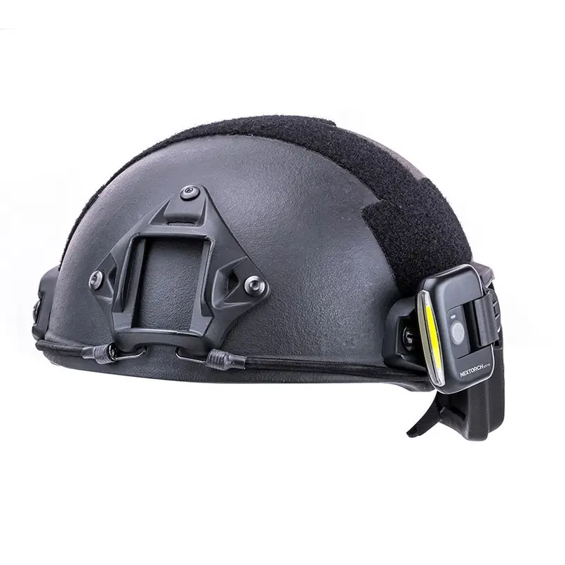 UT10 Multi Functional COB Flood Light Headlamp Helmet Bike Hat Flashlight White Red Dual Color Rechargeable Head Torch Signal