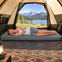 Tapis de camping d'extérieur imperméable, matelas de couchage auto-gonflant, matelas pneumatique avec pompe à air électrique