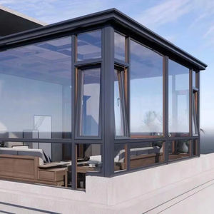 غرفة شمسية حديثة من يوانتاي بإطار من سبائك الألومنيوم القابل للسحب والمتين، مع زجاج مزدوج مقسى، مقاومة للرطوبة والماء - Product Image 1