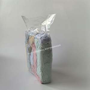 Trapos de Algodón Puro de Grado Industrial, Color Claro, Lavables a Máquina, Reutilizables para Soluciones de Limpieza Económicas - Product Image 1