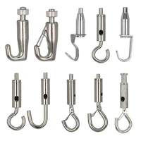 Big Spring Hooks Gripper Cable avec Unique Question Hook Metal & Metal Products
