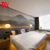 Ensembles de Chambres d'Hôtel Modernes Écologiques de Haute Qualité avec Base en Panneaux de Bois pour Appartements, Villas, Écoles et Hôtels 5 Étoiles - Fournisseur de Guangzhou