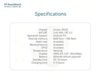 Smartwatch Android 9.0 Compatto L23, Rete 4G Globale Compatibile con l'Europa, Basso Rischio di Infiltrazione d'Acqua con Grado di Impermeabilità IP67