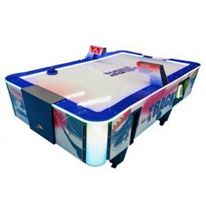 Machine de jeu d'arcade de hockey sur air Fast Track, 2 joueurs, table commerciale 520x860x190mm, 220V 50Hz 150W, divertissement et amusement - Product Image 1