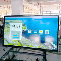 Лидер продаж: Умный интерактивный плоский дисплей/киоск 75 дюймов на Android 13 с Wi-Fi для совещаний в переговорных комнатах