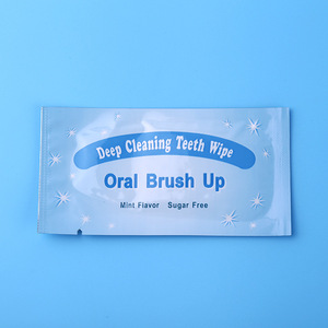 Lingettes buccales nettoyantes en profondeur saveur menthe sans sucre jetables pour l'hygiène bucco-dentaire - Product Image 1
