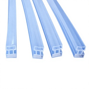 Custom <b>Silicone</b> Product <b>Silicone</b> <b>Tube</b> for LED Strip & <b>Silicone</b> <b>Tube</b> LED Transparent Heat Resistant Special Shape <b>Silicone</b> Tubing - Product Image 1