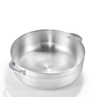 Meilleures ventes : Ensemble de 12 casseroles et faitouts en aluminium sablé pour la maison et les restaurants, comprenant des calderos et des ensembles de cuisson