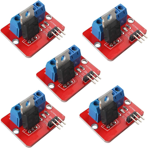 Módulo controlador MOSFET IRF520, placa de accionamiento de botón para Arduino, MCU, ARM, Raspberry Pi, proyectos electrónicos DIY - Product Image 2