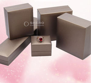 Caja de Papel para Joyería Personalizada de Fábrica China, Caja de Papel de Cuero Sintético de Alta Gama para Colgantes y Pulseras, Juego de Cajas de Embalaje para Anillos y Pendientes con Logotipo - Product Image 3