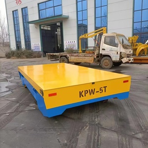 Chariot électrique industriel sur rail 2T-10T avec télécommande, AGV sans rail pour atelier, véhicule grue automatique - Product Image 2