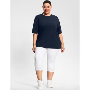 Camiseta Oversize para Mujer FOXA, Cuello Redondo, Manga Corta, Algodón Transpirable, Camiseta Básica para Entrenamiento, Top de Verano - Product Image 3