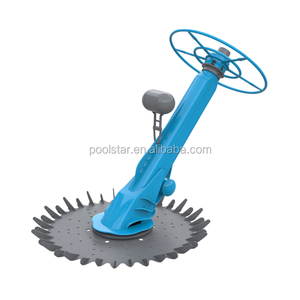 Nettoyeur robotique de <span class=keywords><strong>piscine</strong></span> hors-sol avec aspiration automatique, outil de nettoyage mural et de sol, aspirateur avec tuyau de 8 m - Product Image 1
