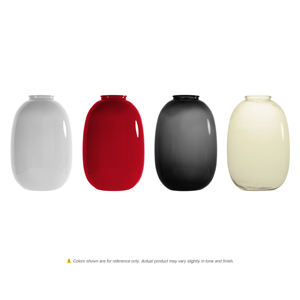 <span class=keywords><strong>Vase</strong></span> en <span class=keywords><strong>plastique</strong></span> ovale pour fleurs, décoration d'intérieur - Product Image 3
