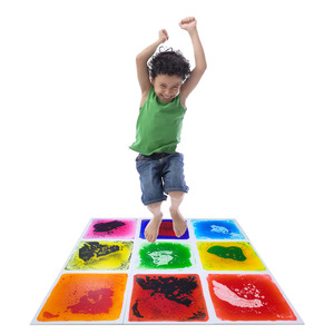 Pannelli Sensoriali Liquidi Multicolore Cangianti, Tappetino Morbido e Sicuro per Bambini, per Sala Giochi e Uso Educativo Speciale - Product Image 2