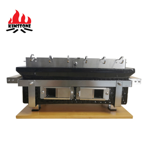 Kimstone 17.5 pouces <span class=keywords><strong>Kamado</strong></span> série de table Barbecue en céramique <span class=keywords><strong>Four</strong></span> <span class=keywords><strong>japonais</strong></span> Hibachi Grill - Product Image 2