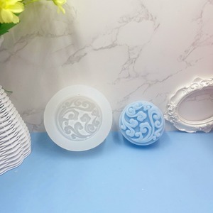 แม่พิมพ์สบู่ซิลิโคนลายนูนรูปดอกไม้ทำด้วย3D ทำเทียนแบบทำมือเครื่องมือตกแต่งบ้านของขวัญ - Product Image 3