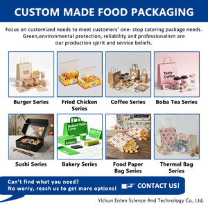 Kit de Empaque para Pollo Frito al por Mayor, Papel para Envolver Hamburguesas, Bolsa de Aluminio, Caja Tipo Concha - Product Image 3