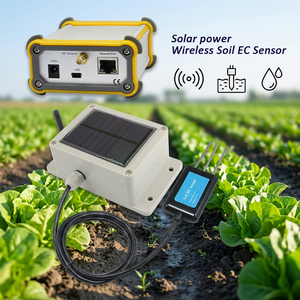 Sistema de sensor analógico inalámbrico de energía solar industrial Sensor inalámbrico EC de suelo Medidor EC de suelo - Product Image 1