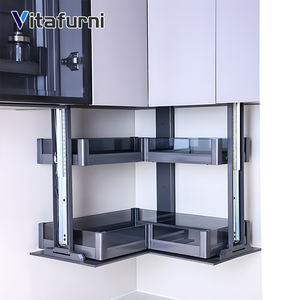 Vitafurni רהיטים חדשים חומרה אלומיניום הרמה חכמה מערכת קיר ארון חשמל אחסון מטבח חשמלי למשוך את סל סל - Product Image 2