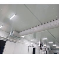 Conduit d'air professionnel antibactérien Textile flexible silencieux Entrepôt de chauffage écologique Conception de salle de sport Industriel rentable